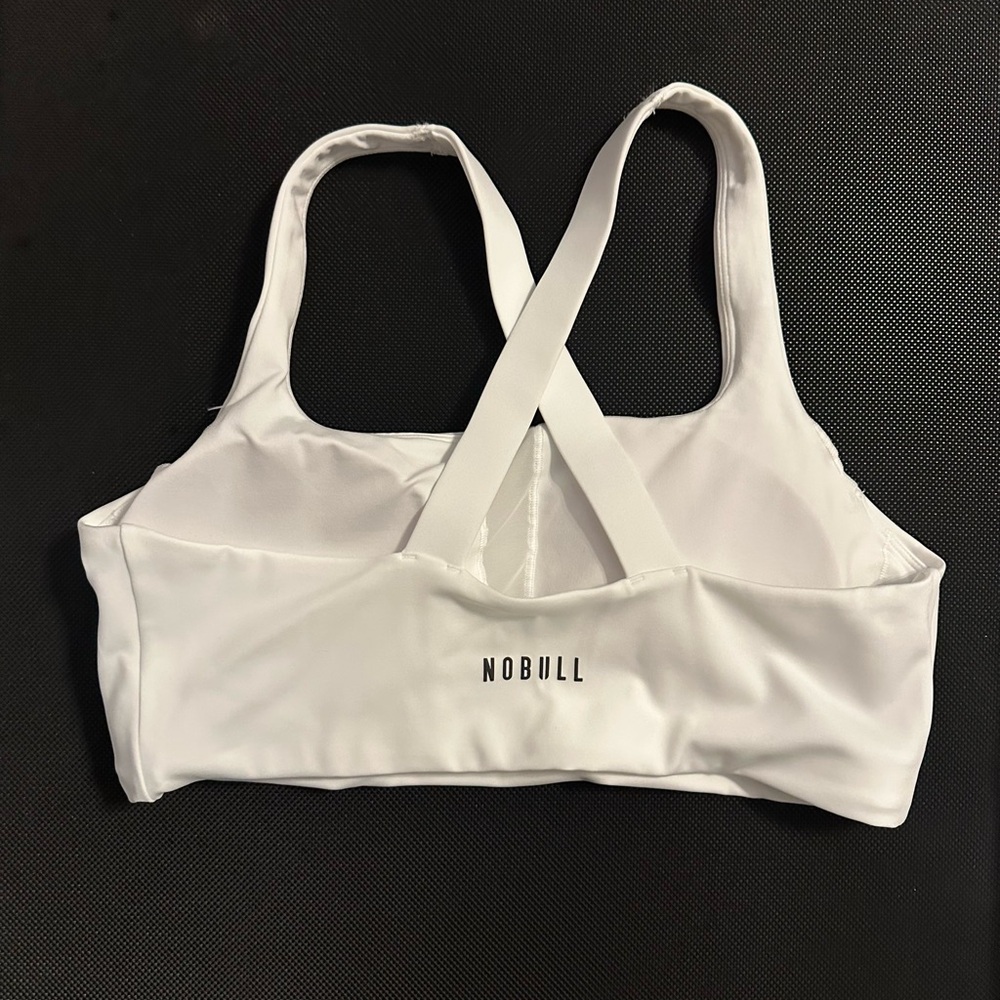 NOBULL Women's cross back White Sports Bra